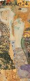 Wasserschlange1 nach Klimt