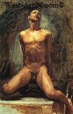 Aktstudie von Thomas E. McKeller nach Sargent