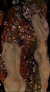 Wasserschlange2 nach Klimt